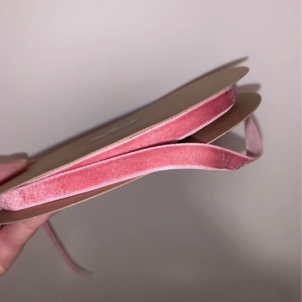 Pink Velvet Ribbon